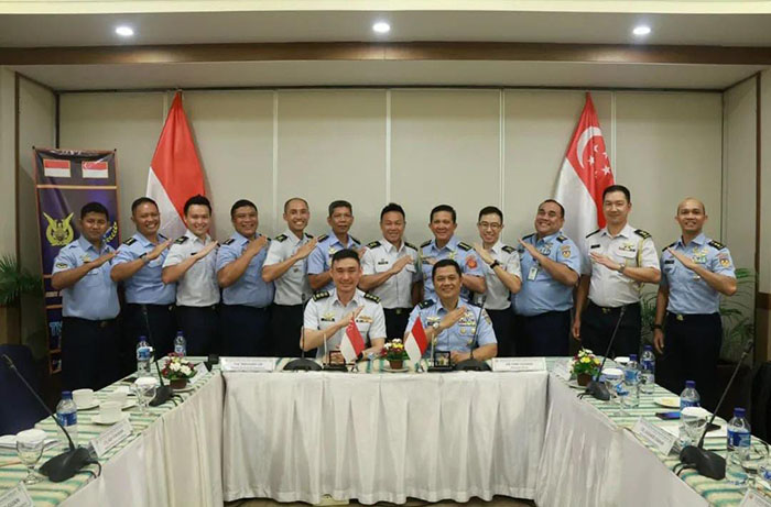 Bahas Program Latihan hingga Pendidikan 2024, TNI AU dan RSAF Gelar ...