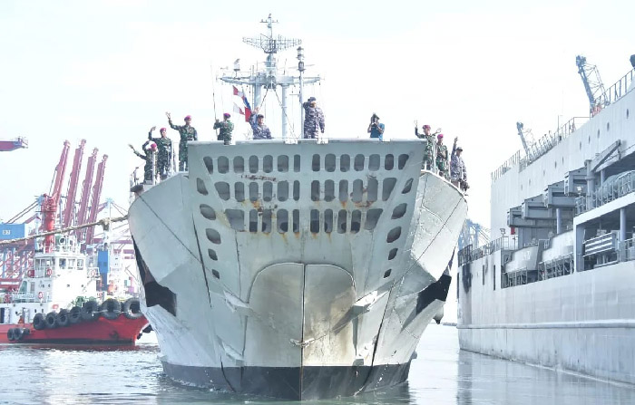 Asops Danpasmar 1 Lepas Prajurit Satgas Operasi Trisila TNI AL ...