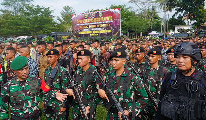 TNI Kerahkan 4.800 Prajurit Amankan Kunker Jokowi di Sumatera Selatan ...
