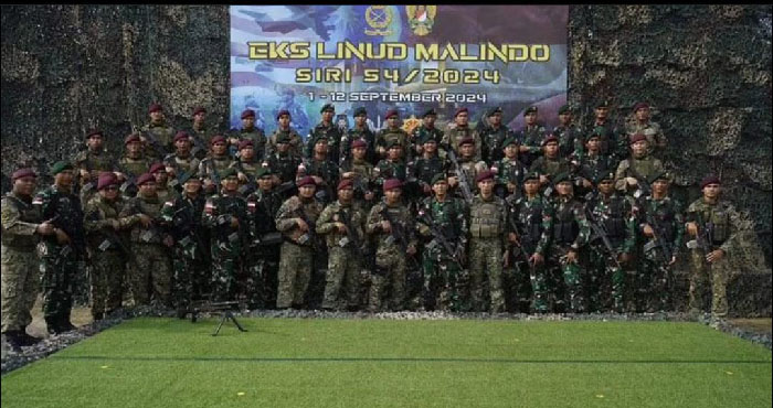Prajurit 305/Tengkorak Gelar Latma Malindo dengan RAMD Malaysia ...