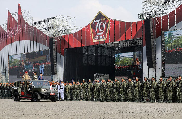 TNI AD Kerahkan 21.238 Personel Amankan Pelantikan Presiden dan Wakil ...