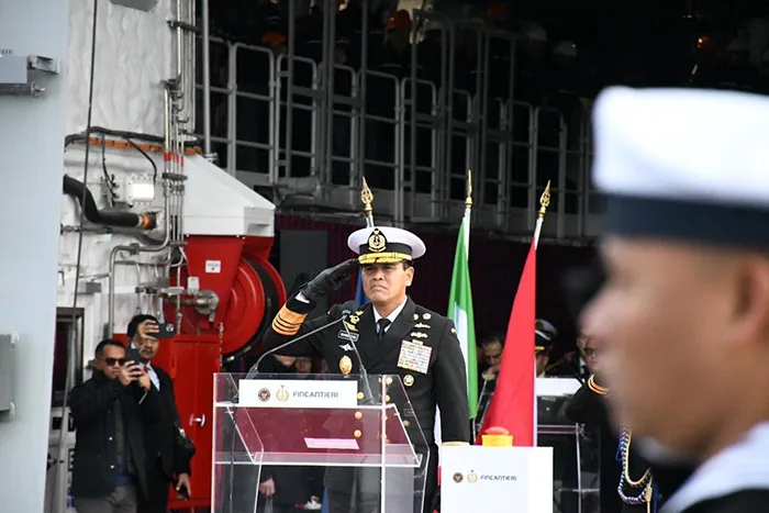 TNI AL Terima Unit Kedua Kapal PPA Italia KRI Prabu Siliwangi-321 ...