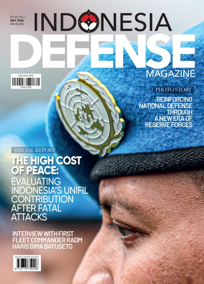 Cover Indonesia Defense Magazine edisi 46